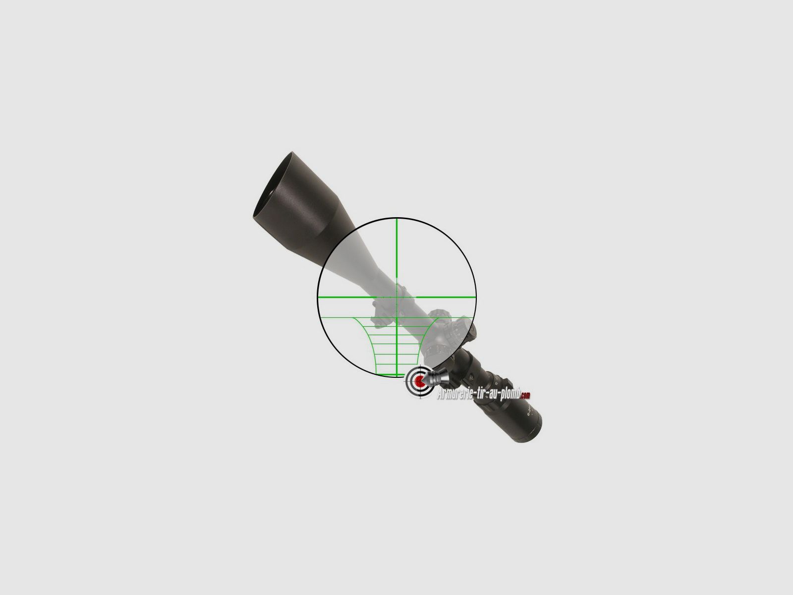 Zielfernrohr Swiss Arms / Blackwater 6-24x50E - 22 mm, Bild 4 von 4