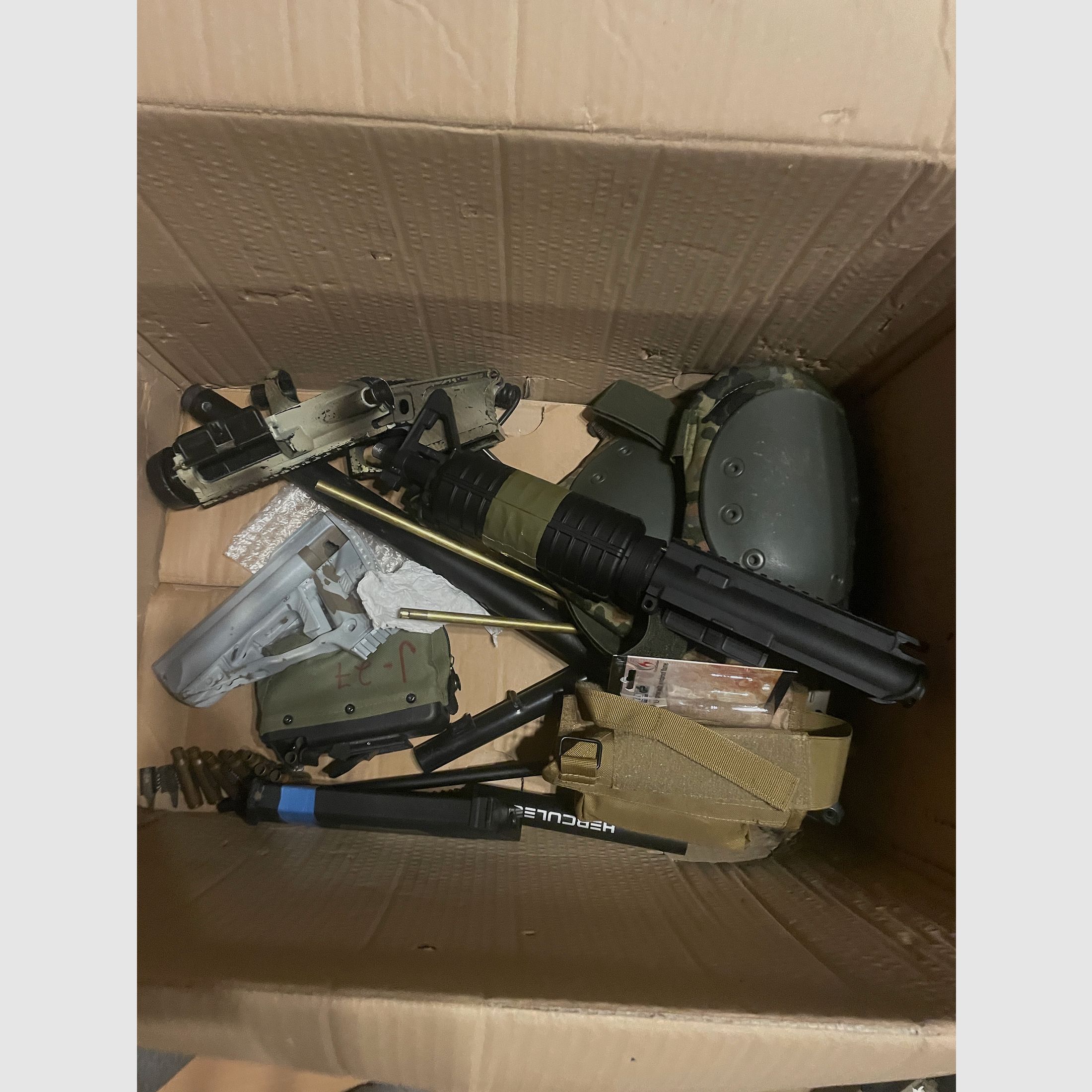 Airsoft collection reduction