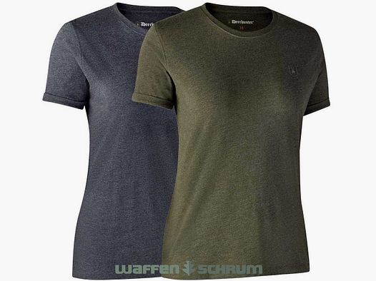 Deerhunter Basic T-Shirt Adventure Green Melange
