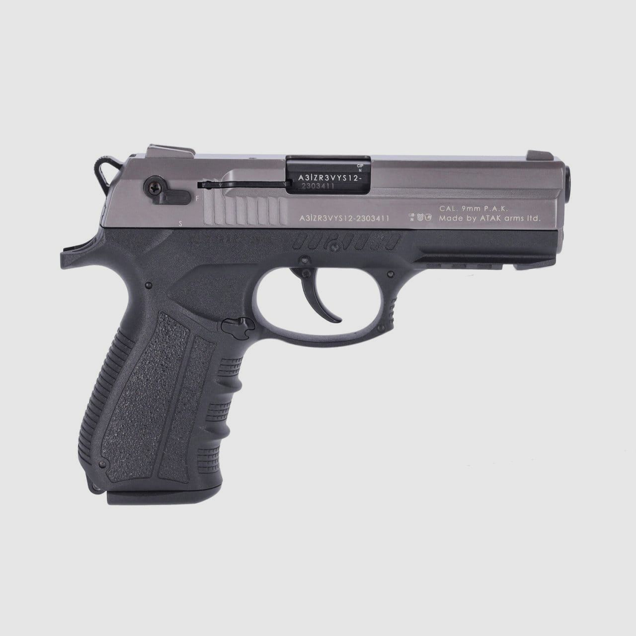 Zoraki 2918 Schreckschuss Pistole 9 mm P.A.K titan