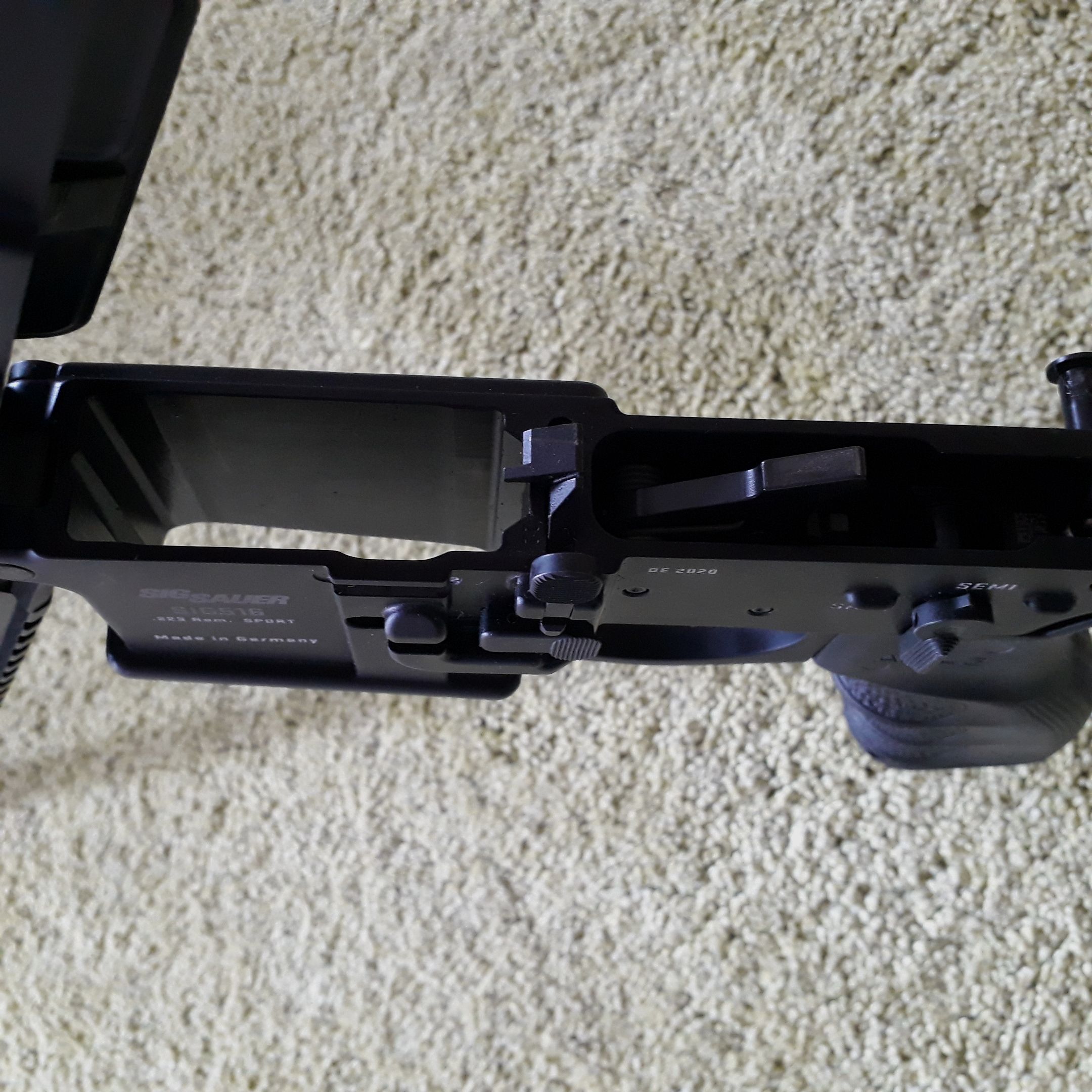 Like new - SIG SAUER 516 Patrol Sport with Geissele SSA-E trigger, .223 rem