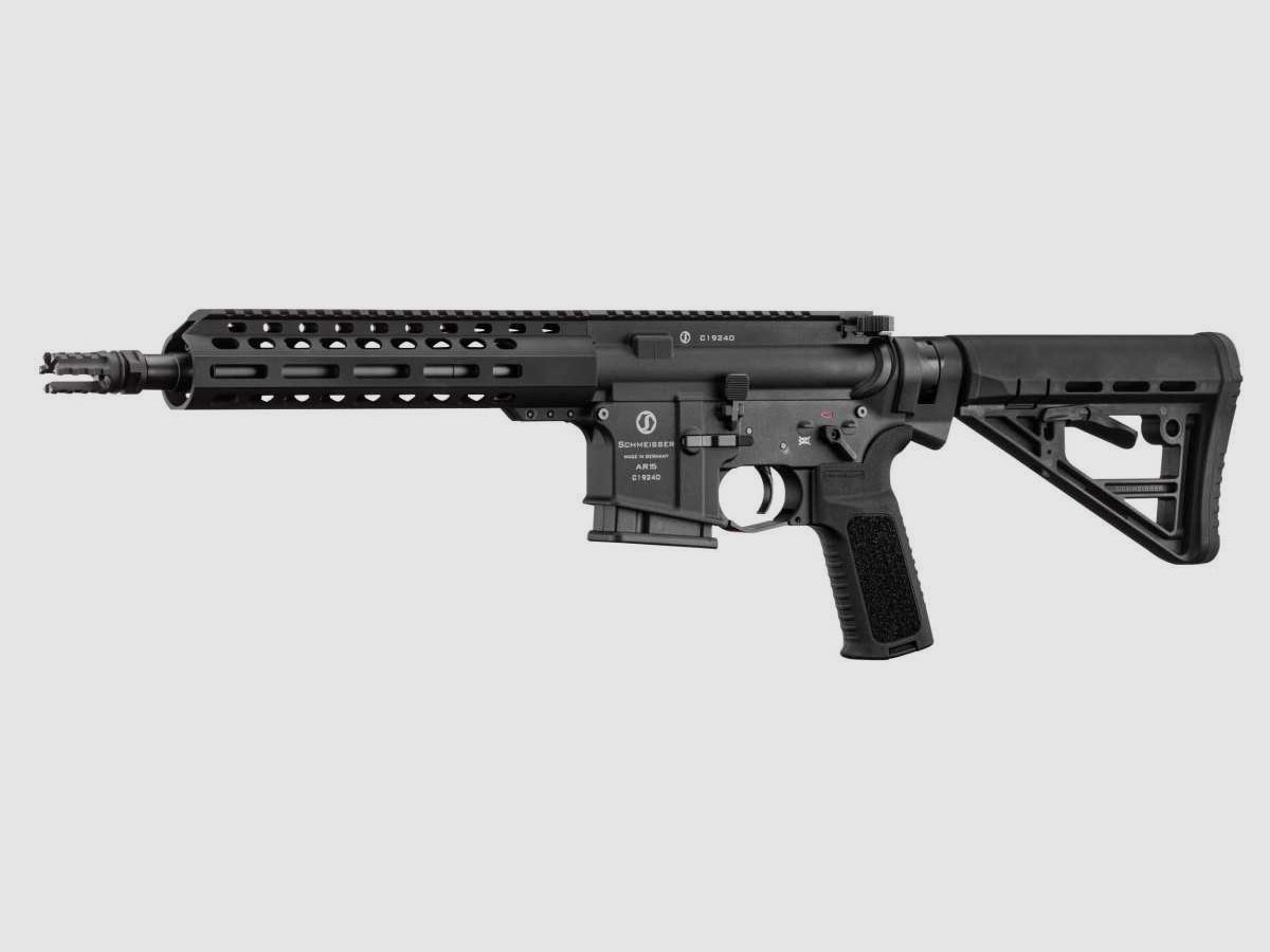 Schmeisser AR15 S4F 10.5" M-Lok Cal. 223 REM - Black, image 5 of 10