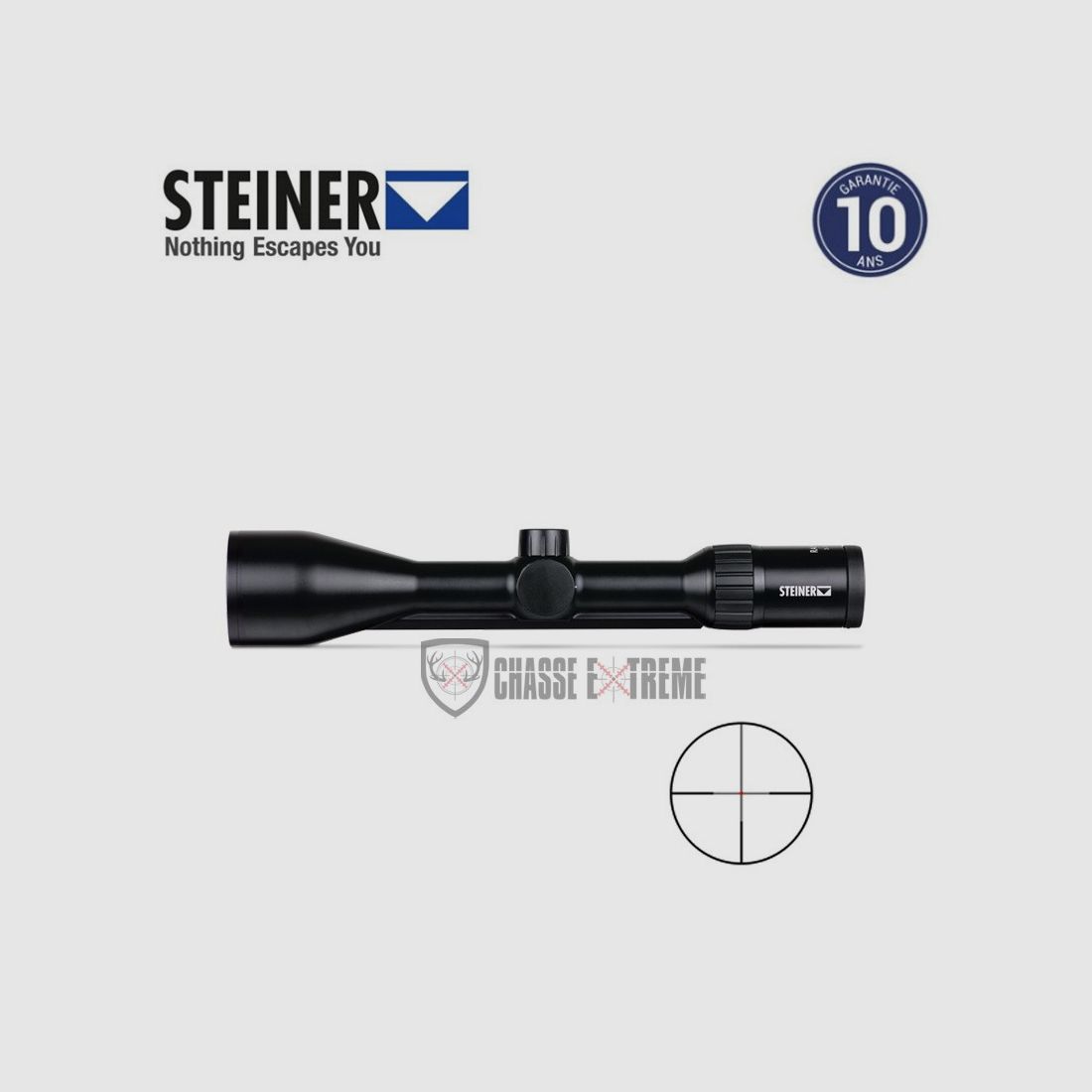 Riflescope STEINER Ranger 4 3-12x56 Reticle 4a-I Rail Zeiss, image 2 of 2