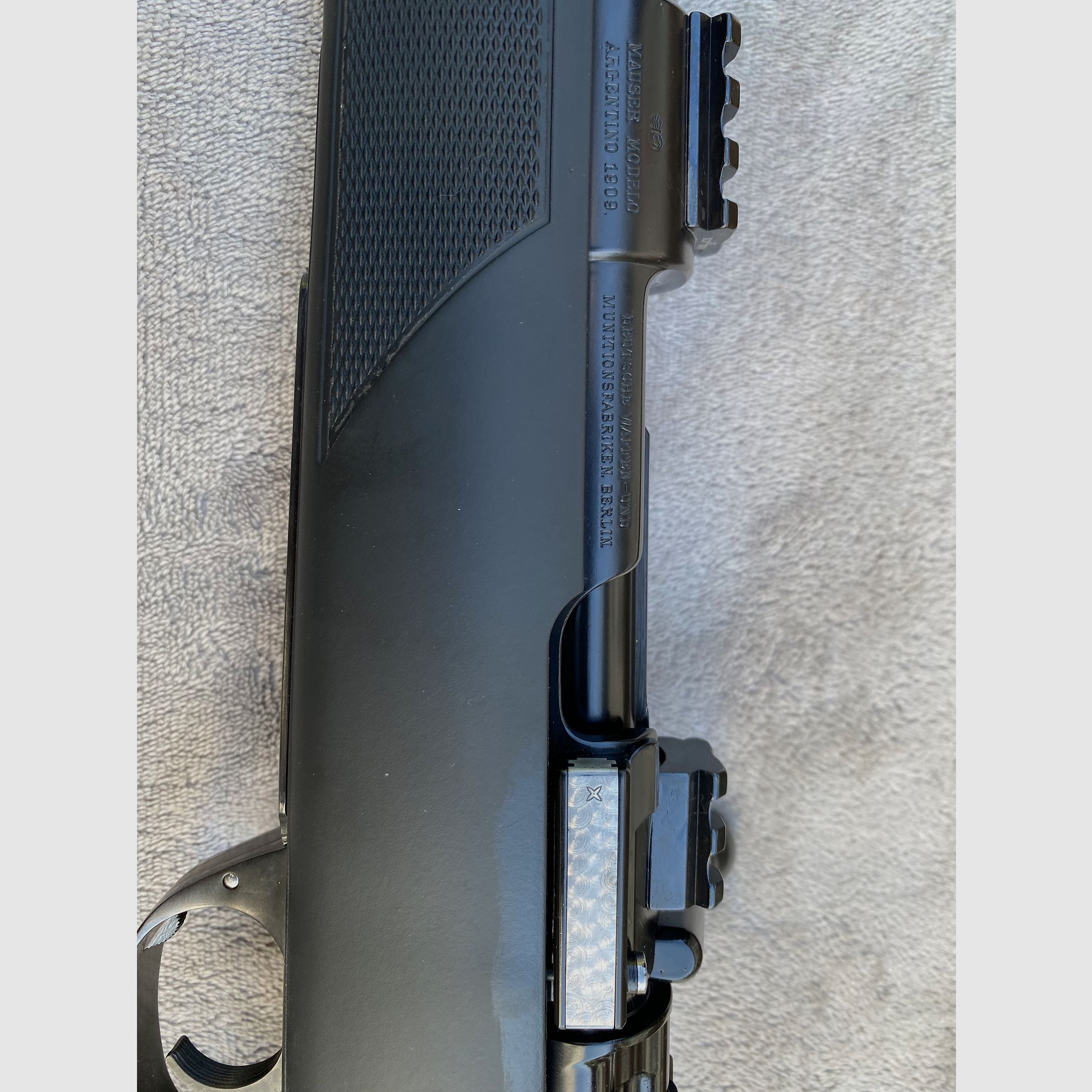 Mauser 98, DWM Argentin gunsmith work, custom rifle .308 Win
