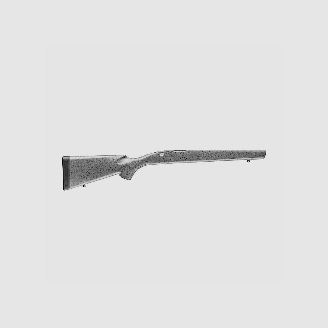 Bergara BMR-Schaft Carbon grau/schwarz, Bild 2 von 2
