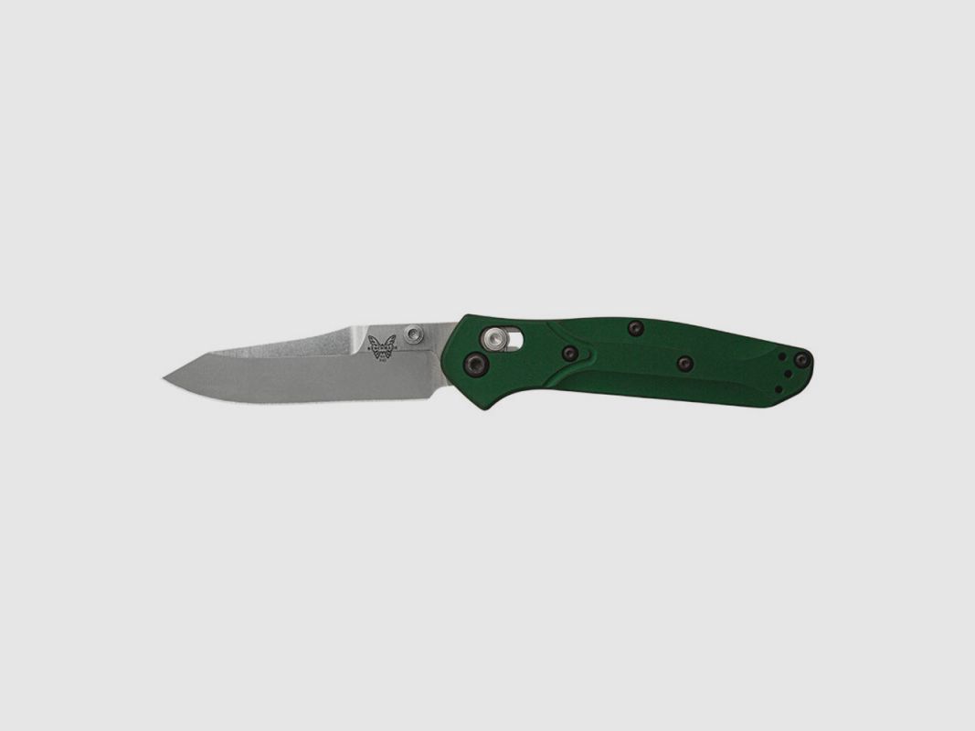 COUTEAU BENCHMADE MINI OSBORNE VERT, image 1 sur 2