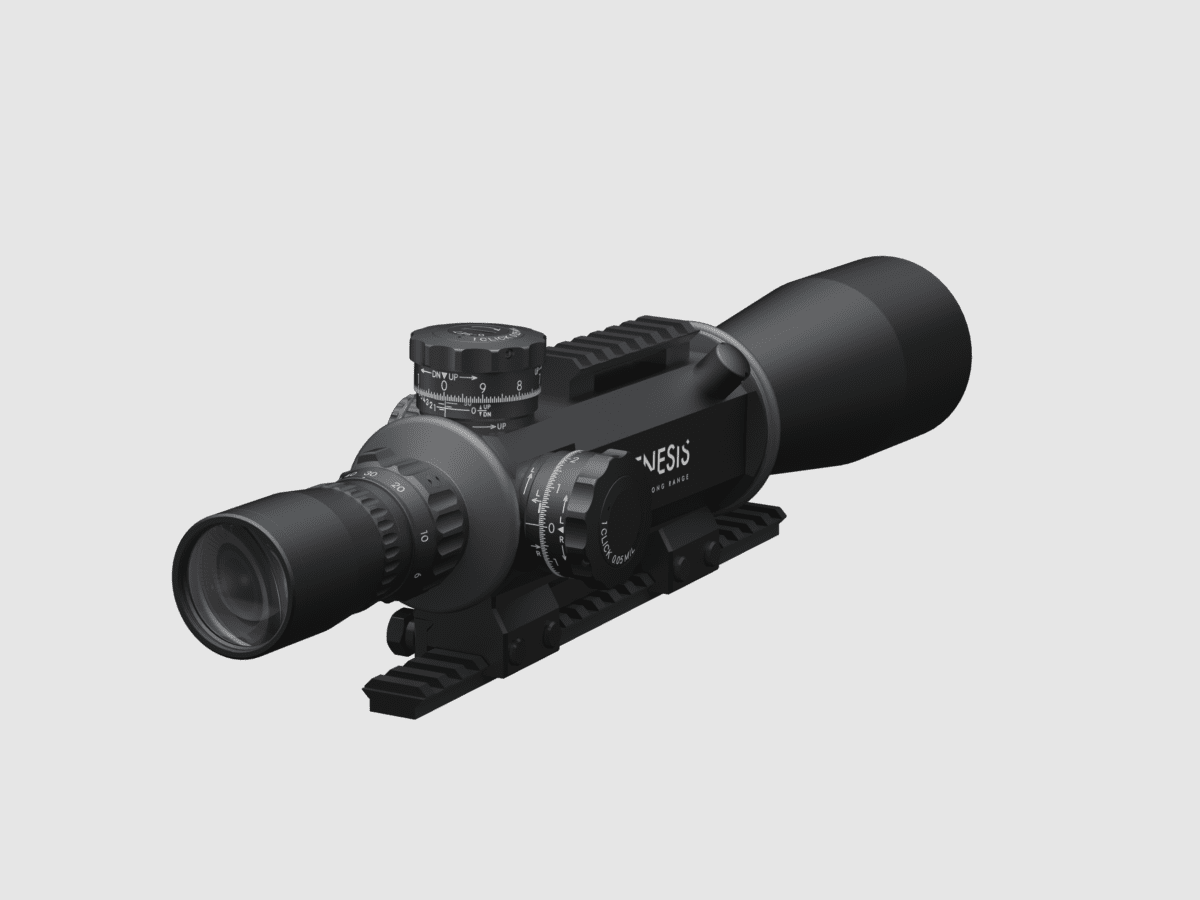 Deon Optical March GENESIS 6x-60x56mm FFP (MIL, Taktisch, Illumi, 0.05MIL verstellbar), Bild 2 von 4