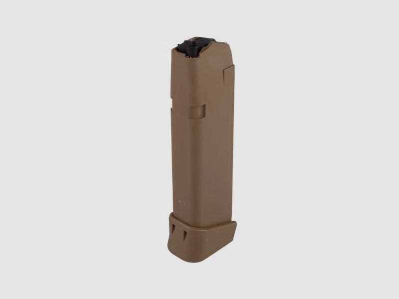 Glock 19x Coyote Tan Magazine – 9mm Para – 17+2 Rounds