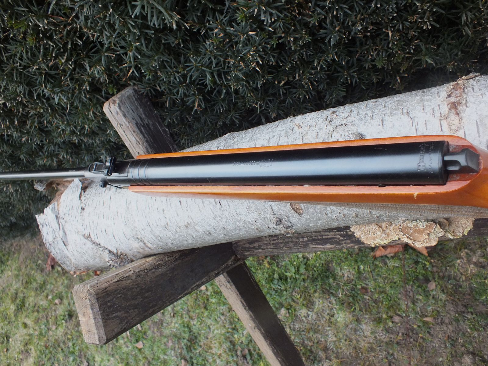 Luftdruckgewehr Haenel 303-6 mit Gurt!