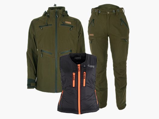 Woodline Stone Jagdanzug mit Thermoweste Damen