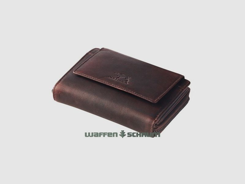 Hunting Dog Wallet Lina Brown