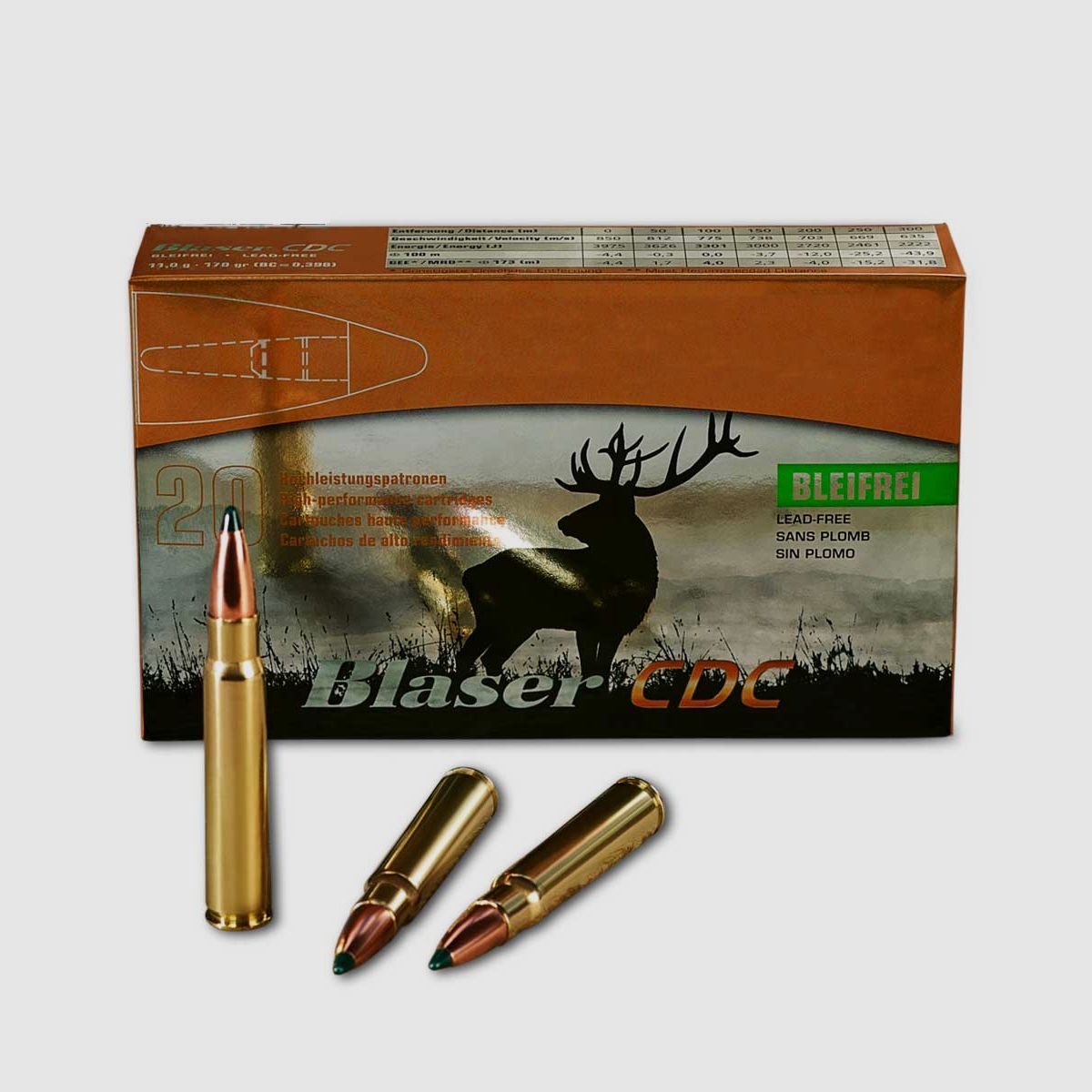 Blaser .30-06 CDC 160 grs./10,4 g Blyfri