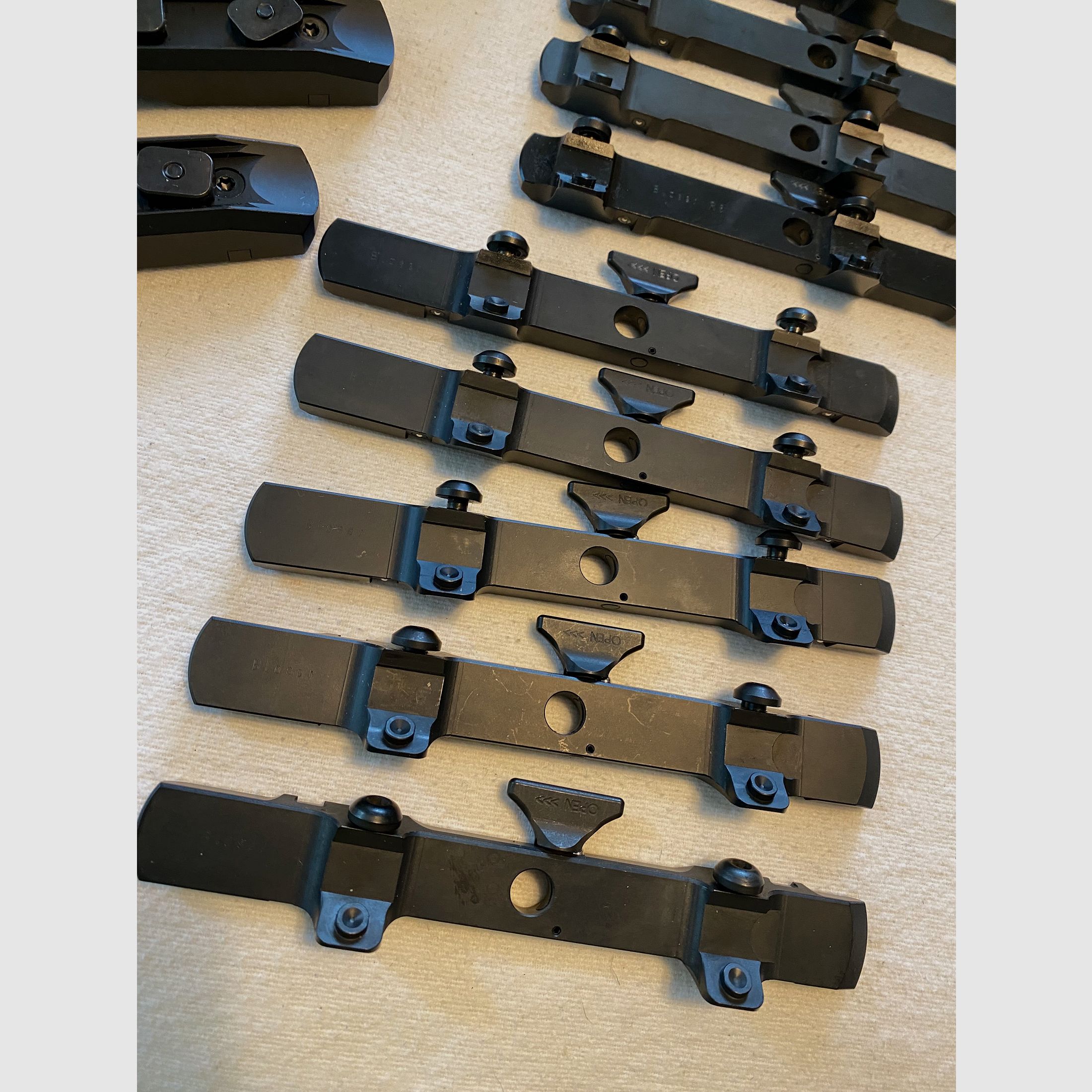 Rail de montaje Dentler, Blaser, Zeiss, Blaser R 8, Klemm, Prisma, montaje, etc.