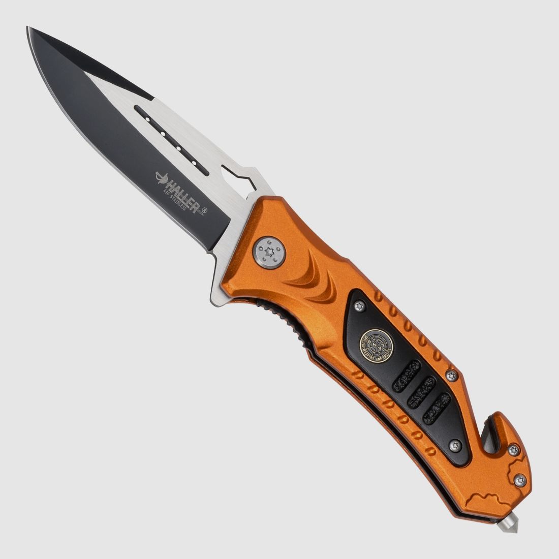 Rescue Taschenmesser orange Rettungsmesser