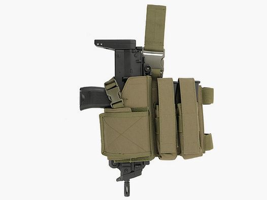 SMG Thigh Holster - Olive [8FIELDS]