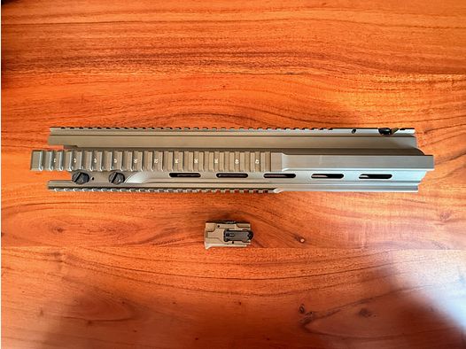 HK G28 MR308 guardamanos Tan