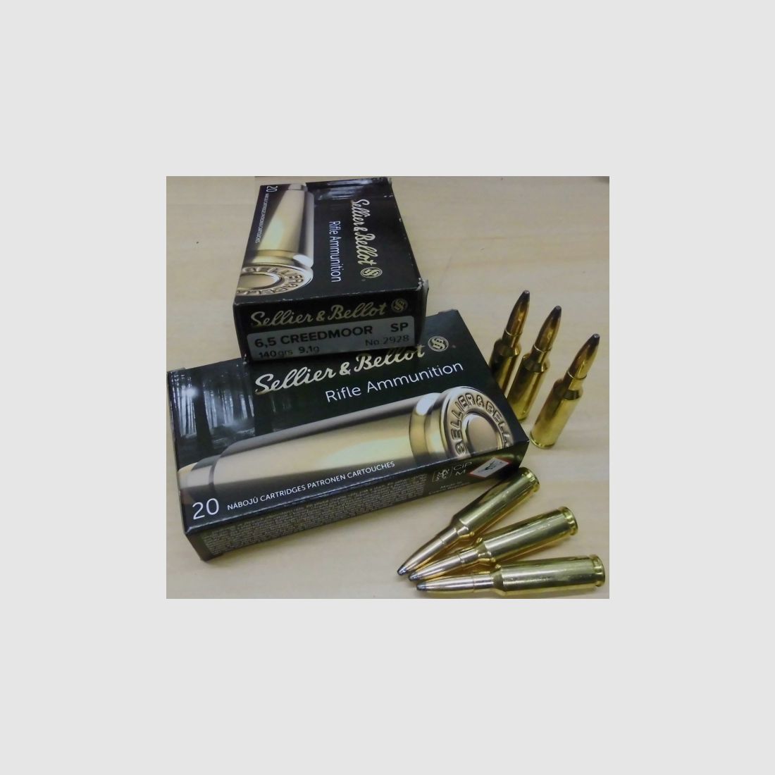 Munition S&B 6,5 Creedmoor TM 140gr