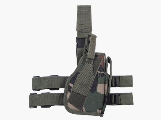 Pistolen Beinholster für Kurzwaffe - Rechtshänder - US Woodland