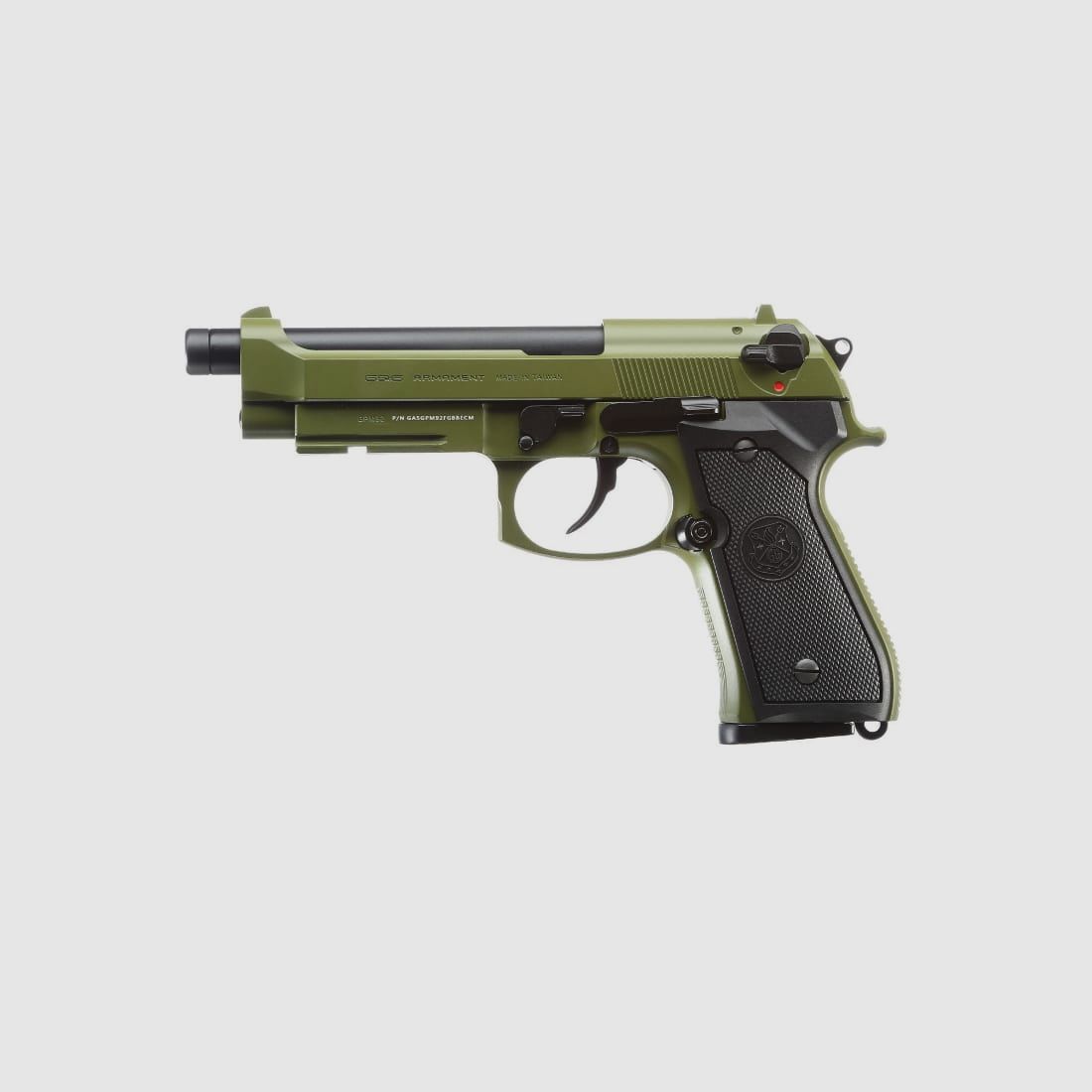 Pistola Airsoft G&G GPM92 GBB (oliva)