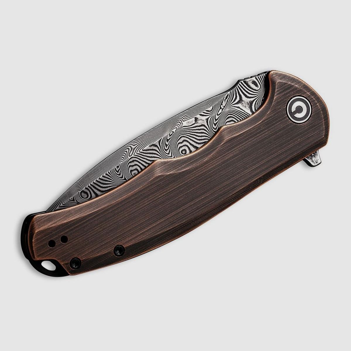 CIVIVI Praxis Black Copper Damascus pocket knife, Bild 4 von 14