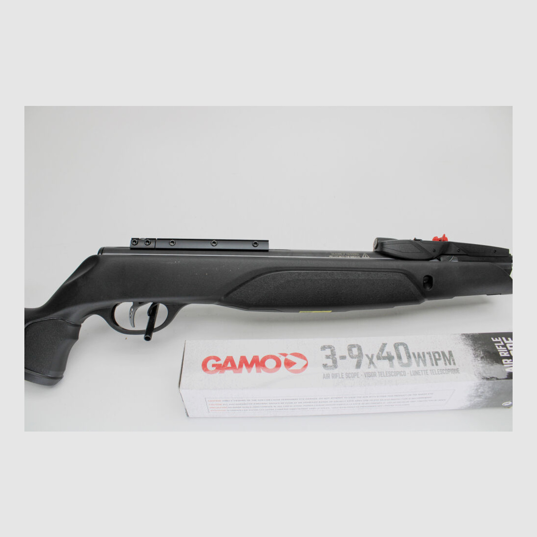 LG carabina ad aria Gamo SWARM 10x Pro GEN3I calibro 4,5mm calcio in plastica caricatore F