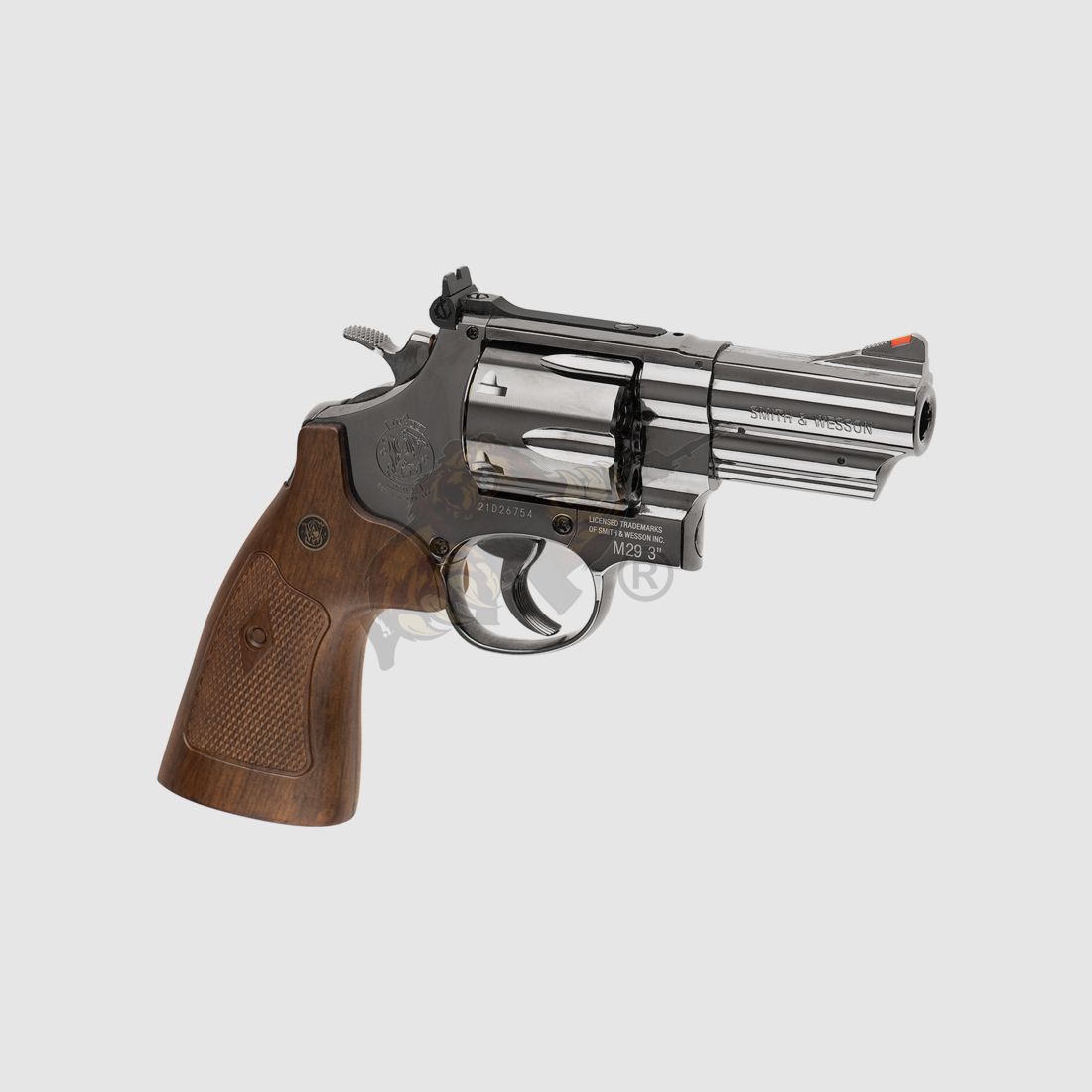 Smith & Wesson M29 3 Inch Revolver Full Metal Co2 -F-