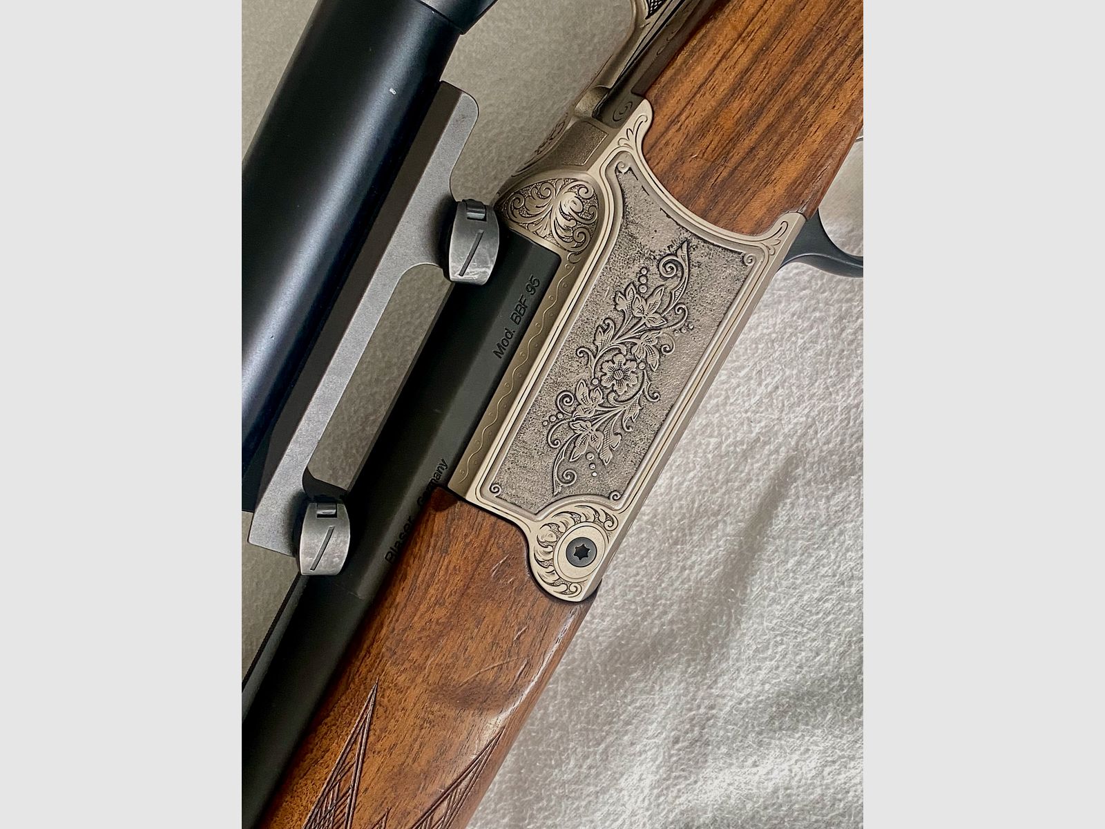 Blaser BBF 95 Prestige 30.06 Springfield 12/70 Stahlschrot