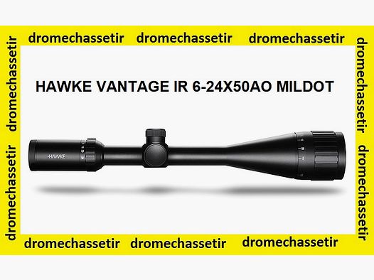 Lunette Hawke Vantage IR , 6-24×50 AO, Mil Dot