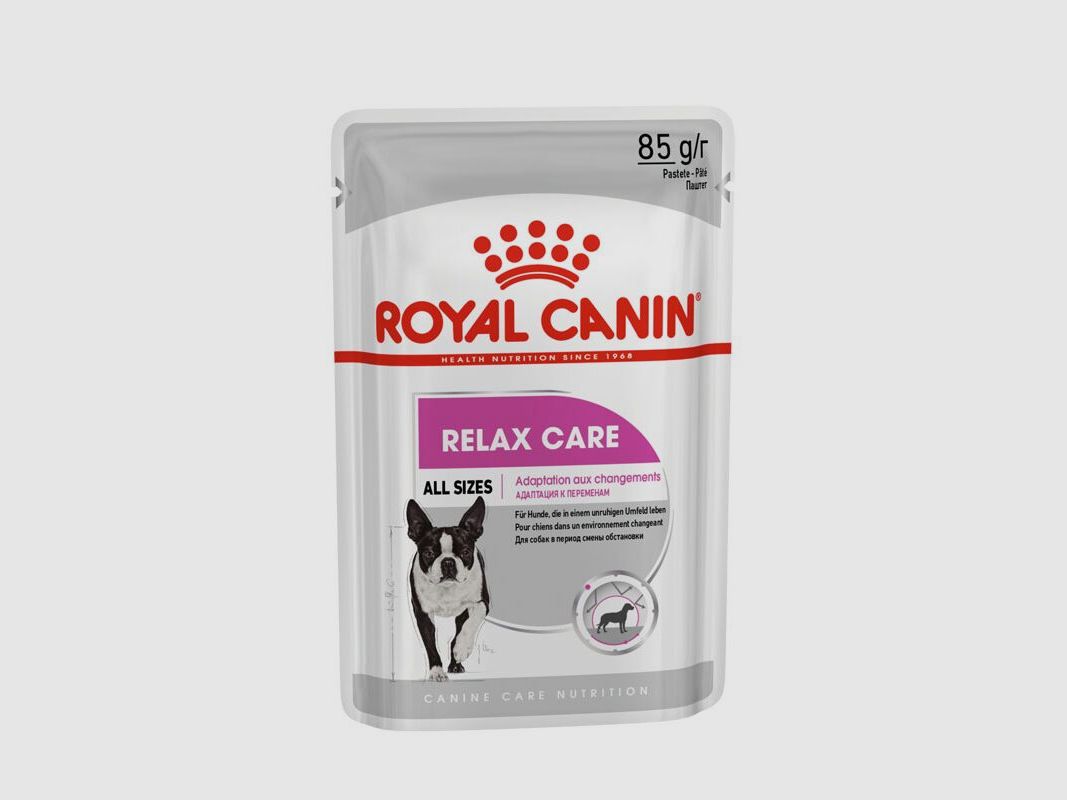 ROYAL CANIN Nassfutter Relax Care für Hunde in unruhigem Umfeld 12x85 g
