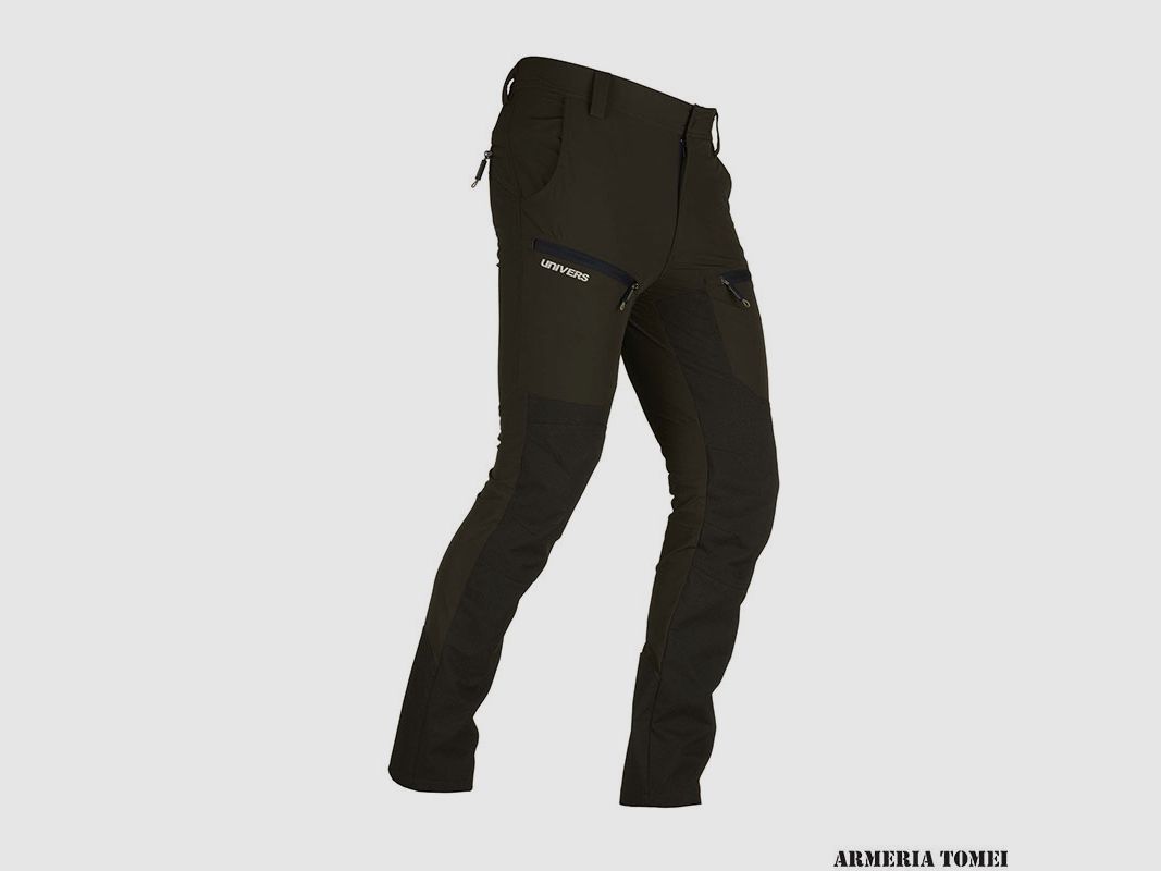 PANTALONE – UOMO – UNIVERS – LAVAREDO PLUS ELASTICIZZATO VERDE, immagine 2 di 6