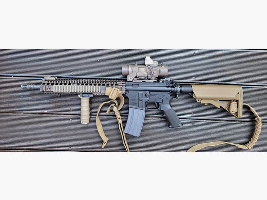 M4A1 Sopmod Block 2 Daniel Defense KAC .223 14,5" Klongewehr Projekt