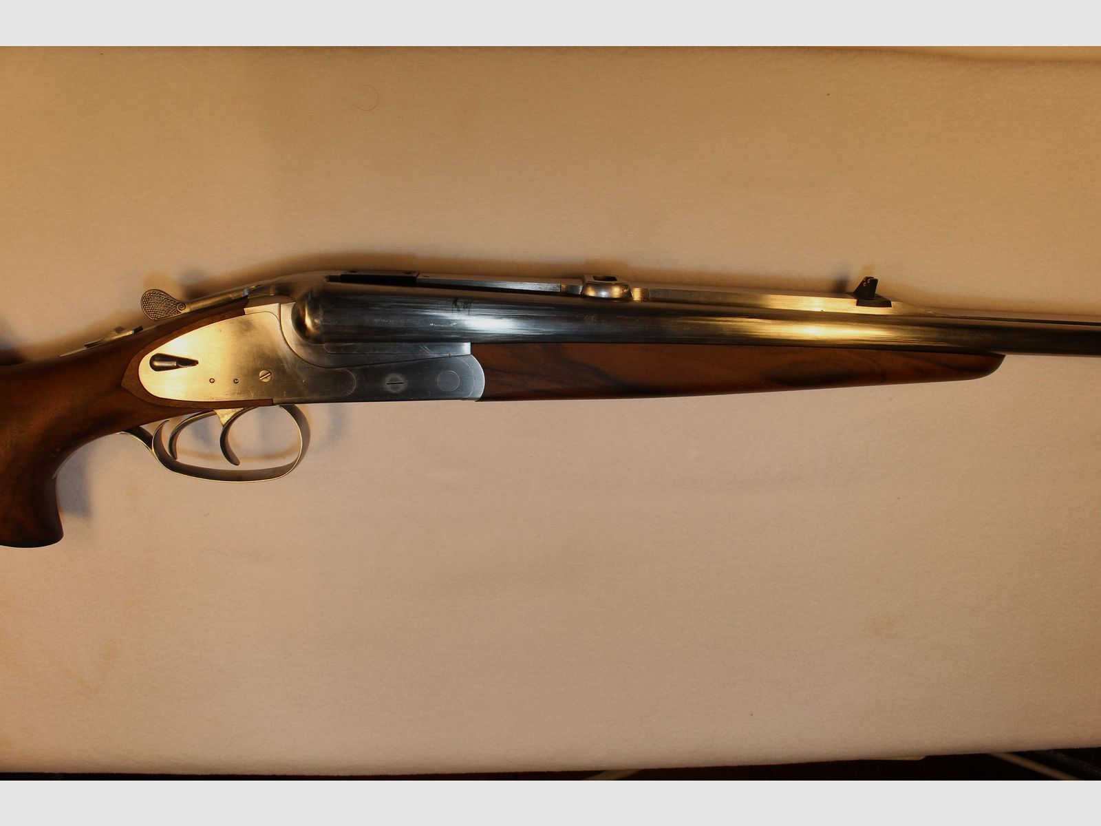Like new Suhler double rifle in caliber 8x57IRS.