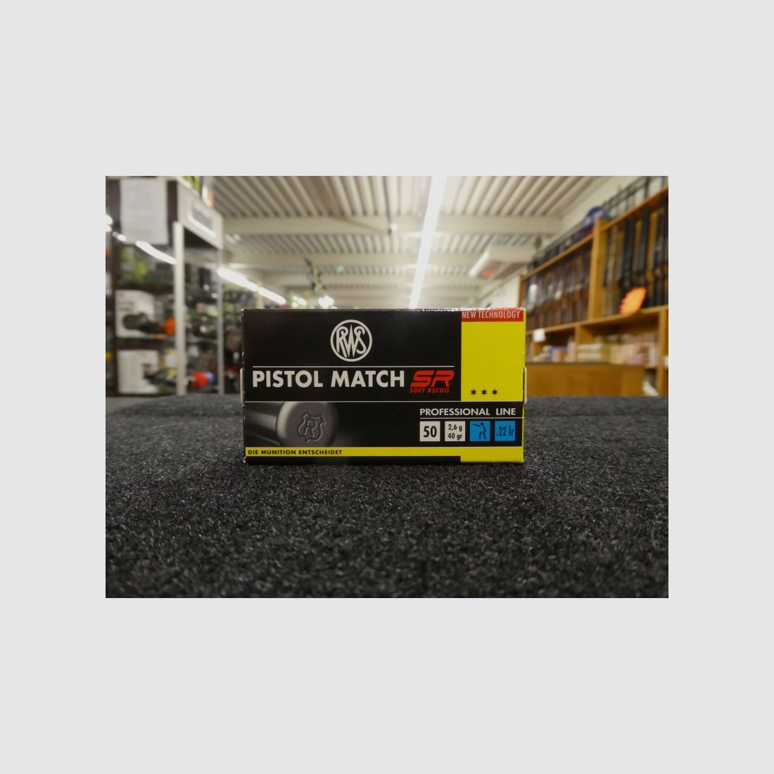 RWS Pistol Match SR 40 Grain 22 LR (x500)