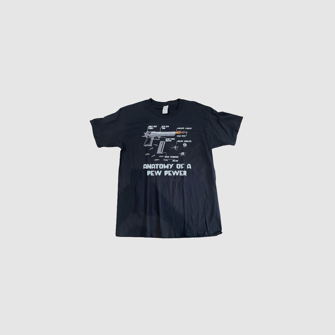 FUN-SHIRT "ANATOMY OF A PEW PEWER" - DESERT EAGLE