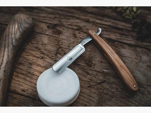 PUMA Rasiermesser (Olivenholz)