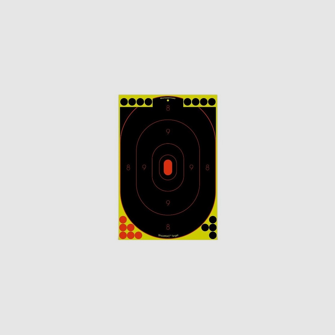 5 Scheiben Silhouette 30x45cm