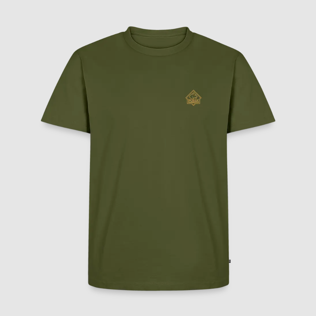 PUMA Men´s Premium T-Shirt "PUMA Sharp Stuff White Hunter", Bild 23 von 33