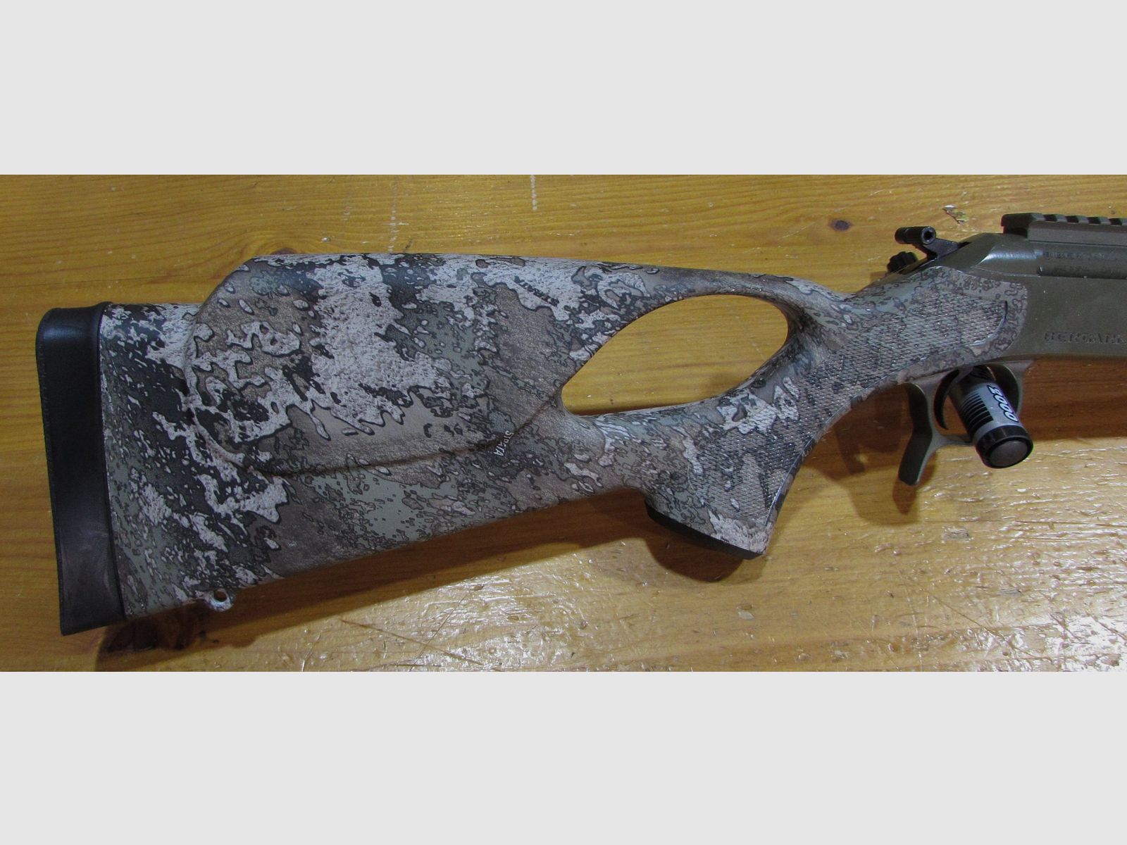 FUCILE THUMBOLE BERGARA BA13 300 Blackout CANNA 46CM FILETTATA CAMO STRATA, immagine 2 di 5