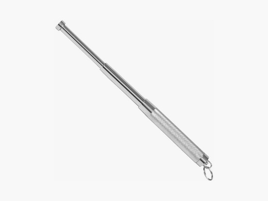 12 Zoll BlackField Mini Teleskop-Schlagstock silber