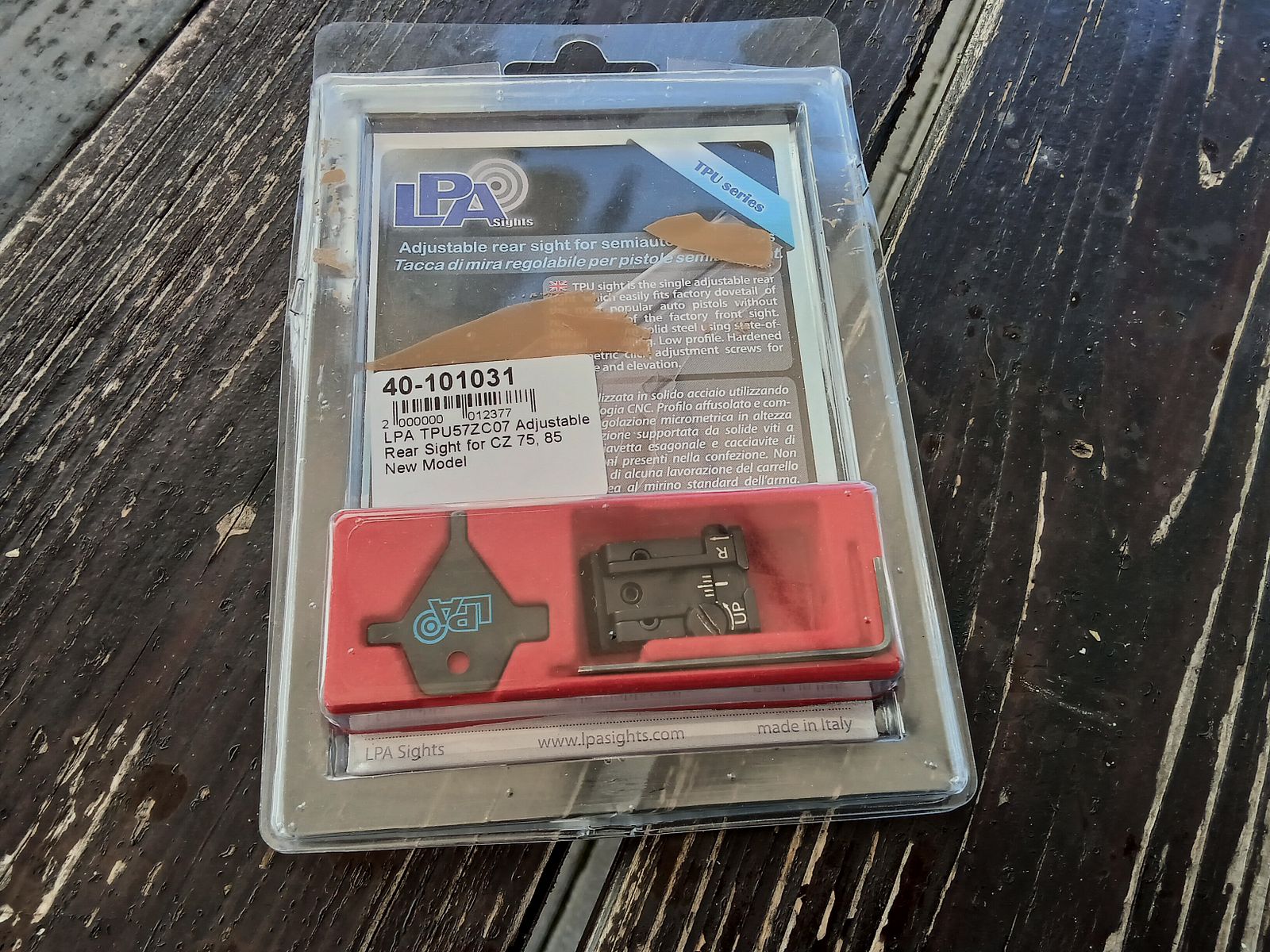 LPA TPU Mikrometervisierung CZ75 LPA TPU57ZC07 Neu