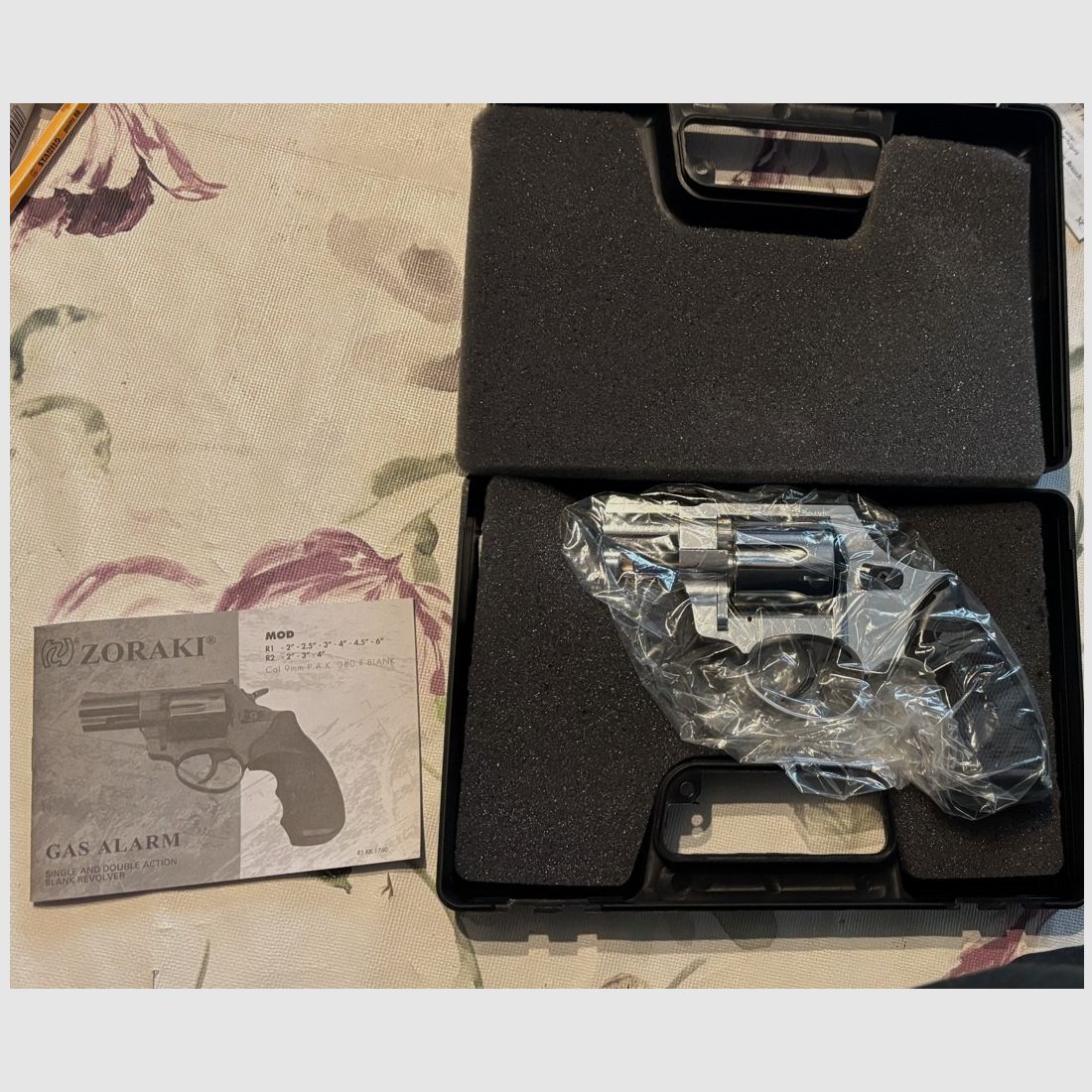 Zoraki R2 2 Zoll chrom Schreckschussrevolver PTB 1006
