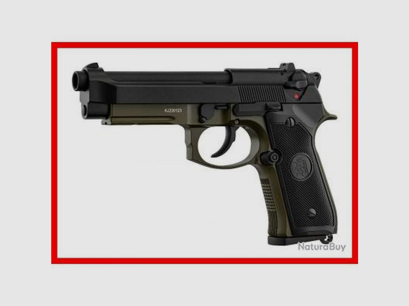 Airsoft-Replikat KJ Works M9-A1 Vollmetall Gas - Realismus und Präzision - Optimale Leistung im Gelände, Bild 5 von 5