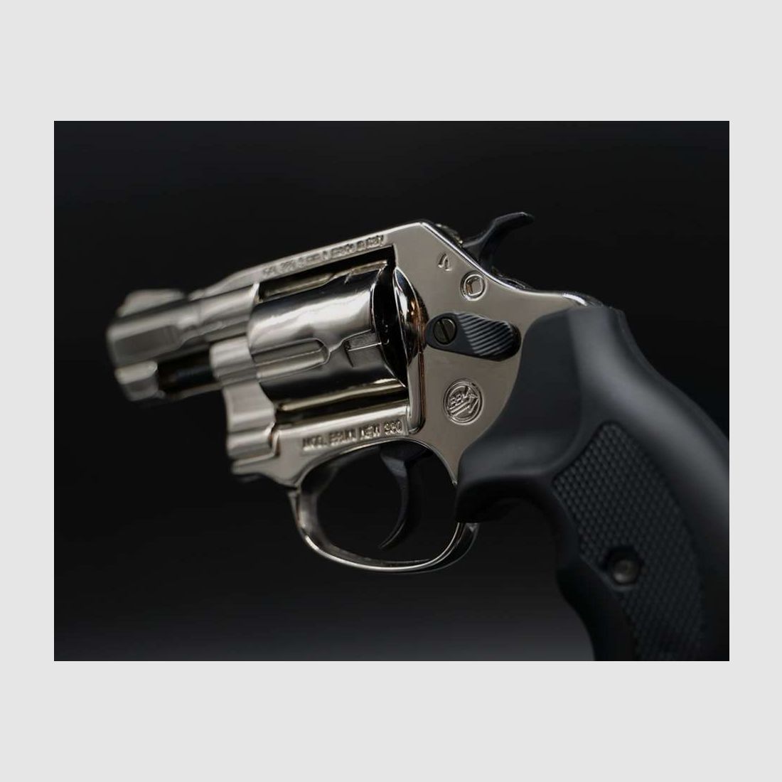 Revolver Bruni 380 2" Nickel à blanc, image 5 sur 5