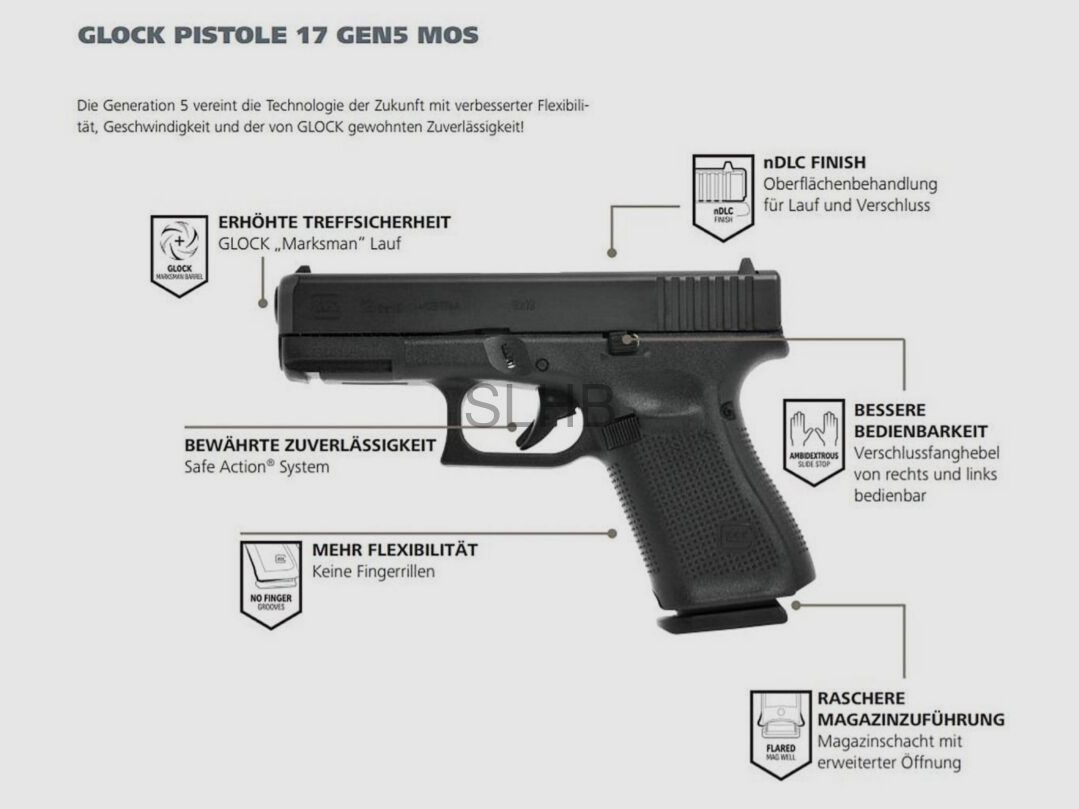 Glock Glock 17 Gen5 MOS FS