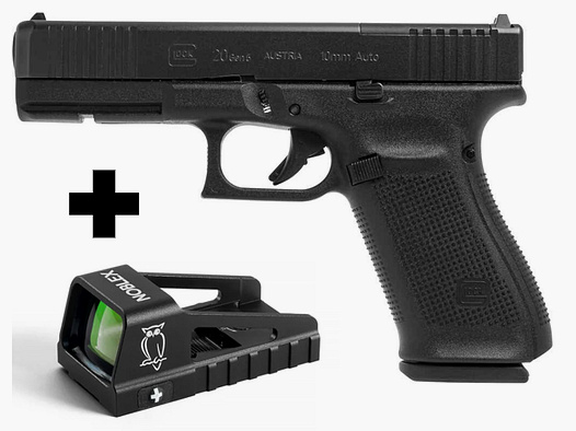 Glock 20 Gen5 MOS + NOBLEX NV OS 1x23 (4.0 MOA) – Set, neu & ungebraucht