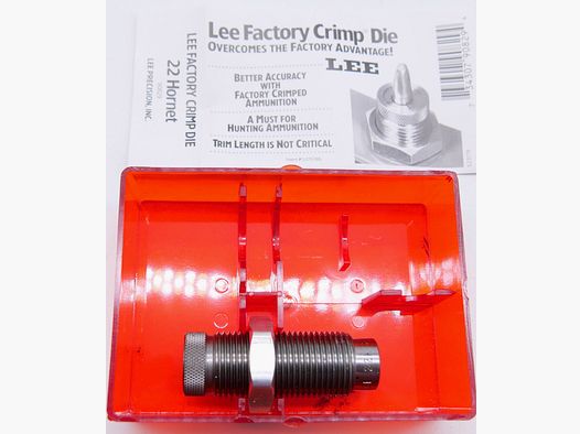 LEE FACTORY CRIMP MATRIZE 22 HORNET Gebrauchter Zustand
