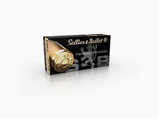 BOITE DE 50 CARTOUCHES SELLIER & BELLOT CAL.357 SIG FMJ
