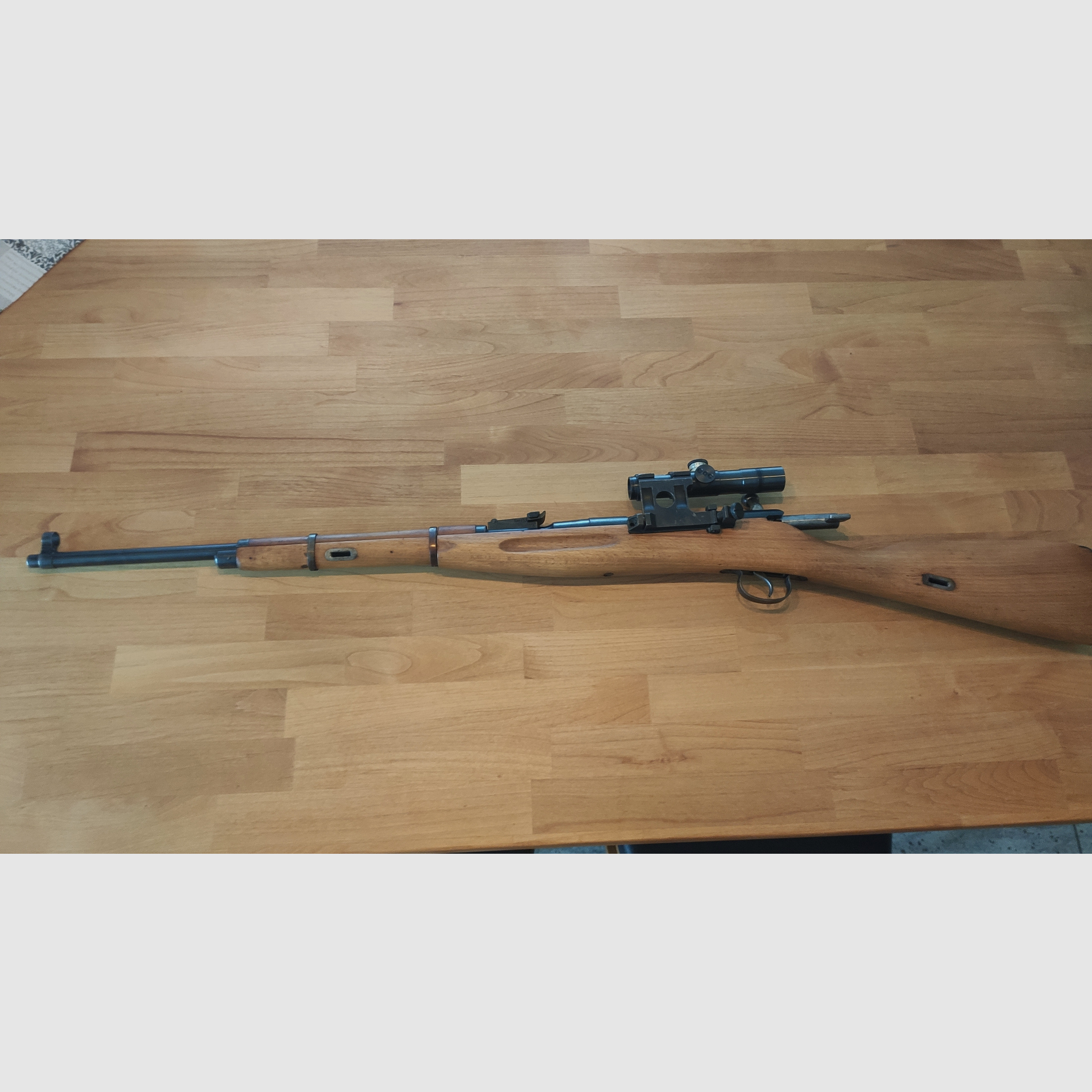 Polnisches Kadettengewehr Wz 48 ähnlich Mosin Nagant mit Zf. PU