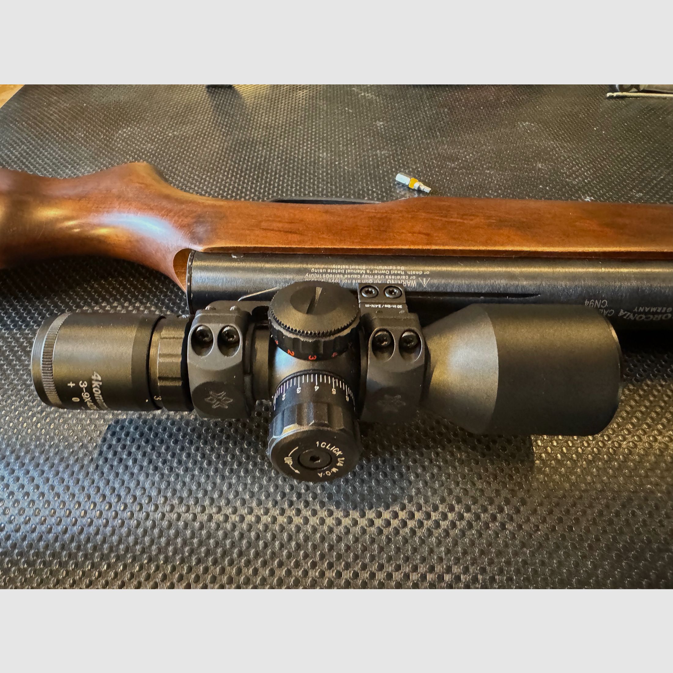 Norconia B88 Unterhebelspanner 7,5J 4,5mm inkl. Zielfernrohr 3-9 x 45