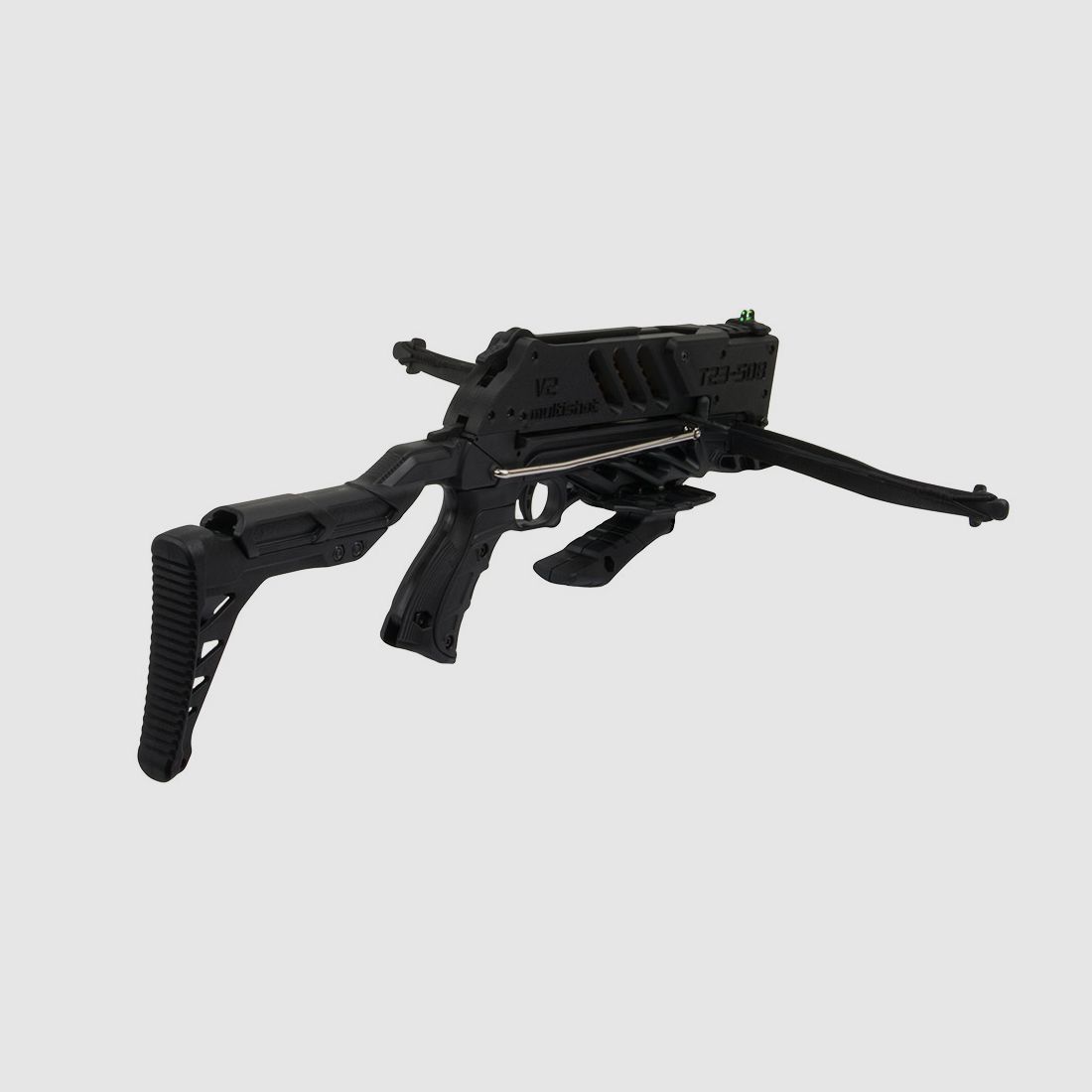 Multishot Pistolenarmbrust Alligator T23-508 Snake Hunter Kit 80 lbs 7 Schuss Magazin inklusive ZubehĂ¶r (P18)